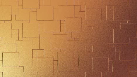 abstracto geométrico rosa fondo dorado azulejos de papel de aluminio textura de bucle sin costura fondo renderizado en 3d