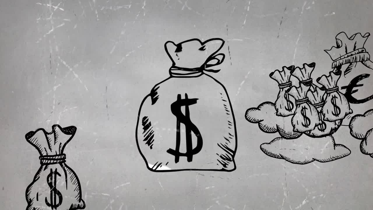 미국 달러 가방