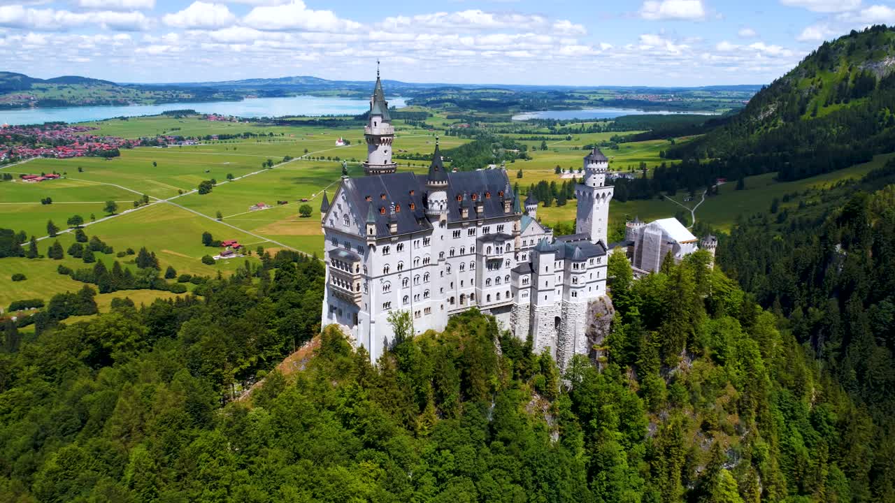 노이슈반슈타인 성 바이에른 알프스 독일