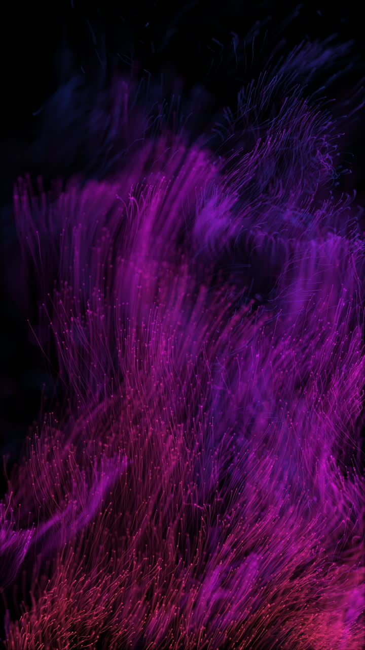 Glowing Golden Particles Explosion Flying Up Loop