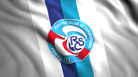 racing club de strasbourg alsace flag