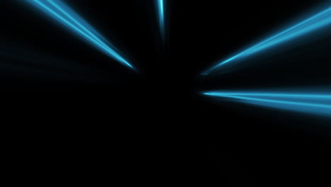 animación de rastros de luz de neón rosa sobre un fondo negro