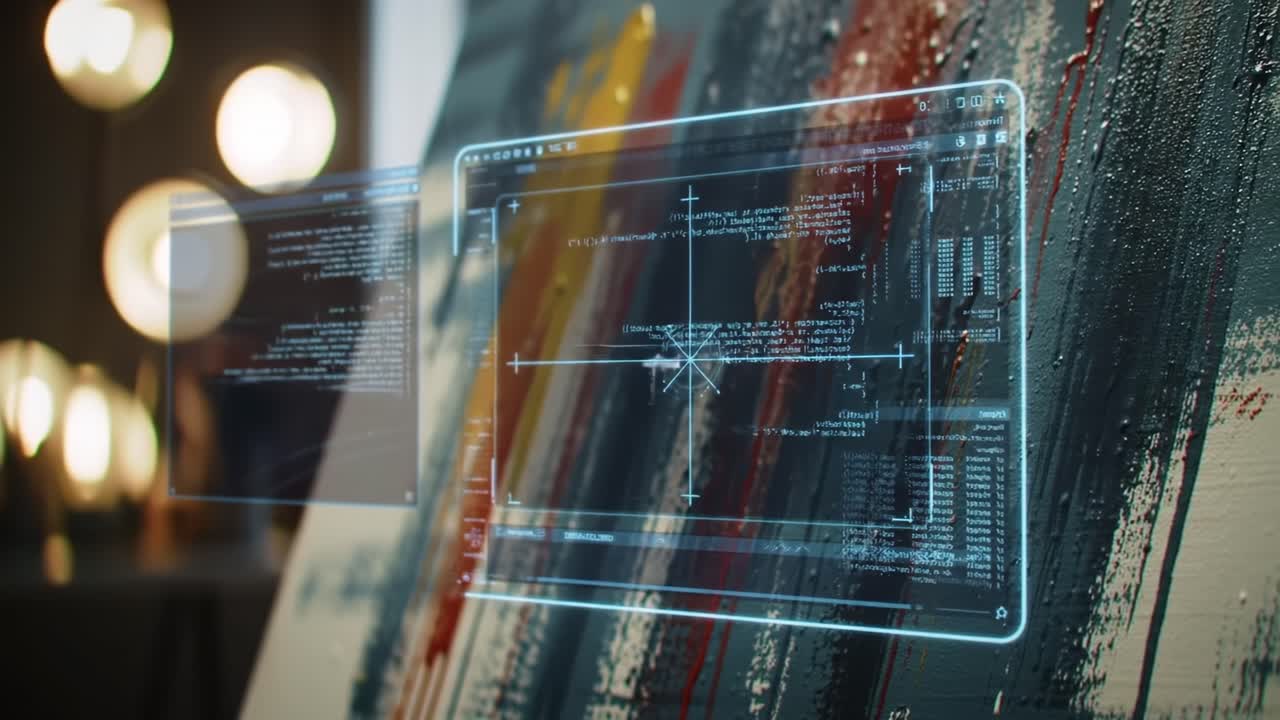 A Digital Canvas: Exploring the Intersection of Art and Technology Through Interactive Interfaces and Vibrant Color Palettes in Modern Visual Expression