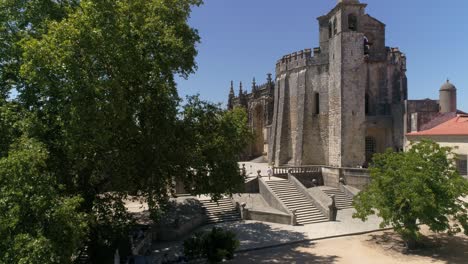 convento de cristo tomor, vista aérea de portugal