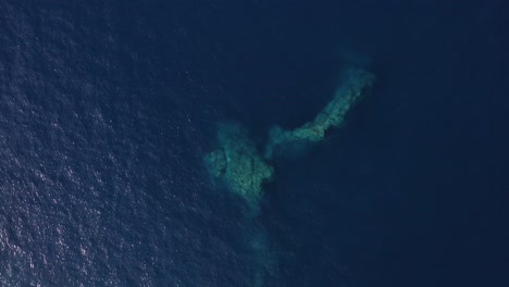 Footage-from-a-drone-of-a-beautiful-cliff-in-the-sea