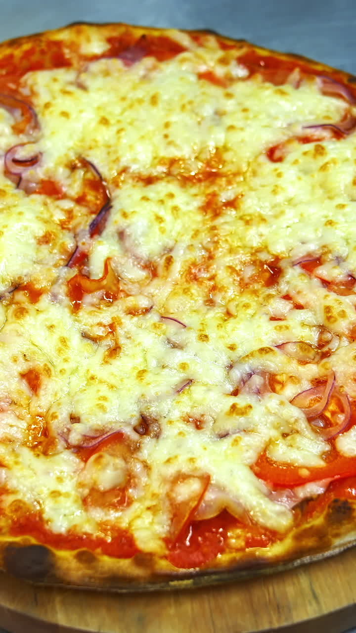 Deliciously Topped Pizza
