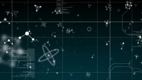 animation of molecules and data processing