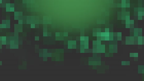 patrón de píxeles negros y verdes con efecto de 8 bits