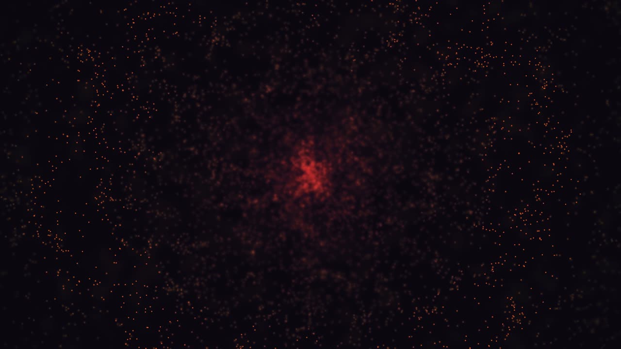 추상적인 빨간색과 검은색 은하 배경