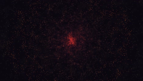 abstract red and black galaxy background
