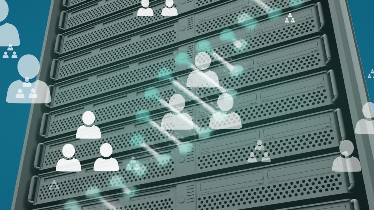 Composition of computer server processing