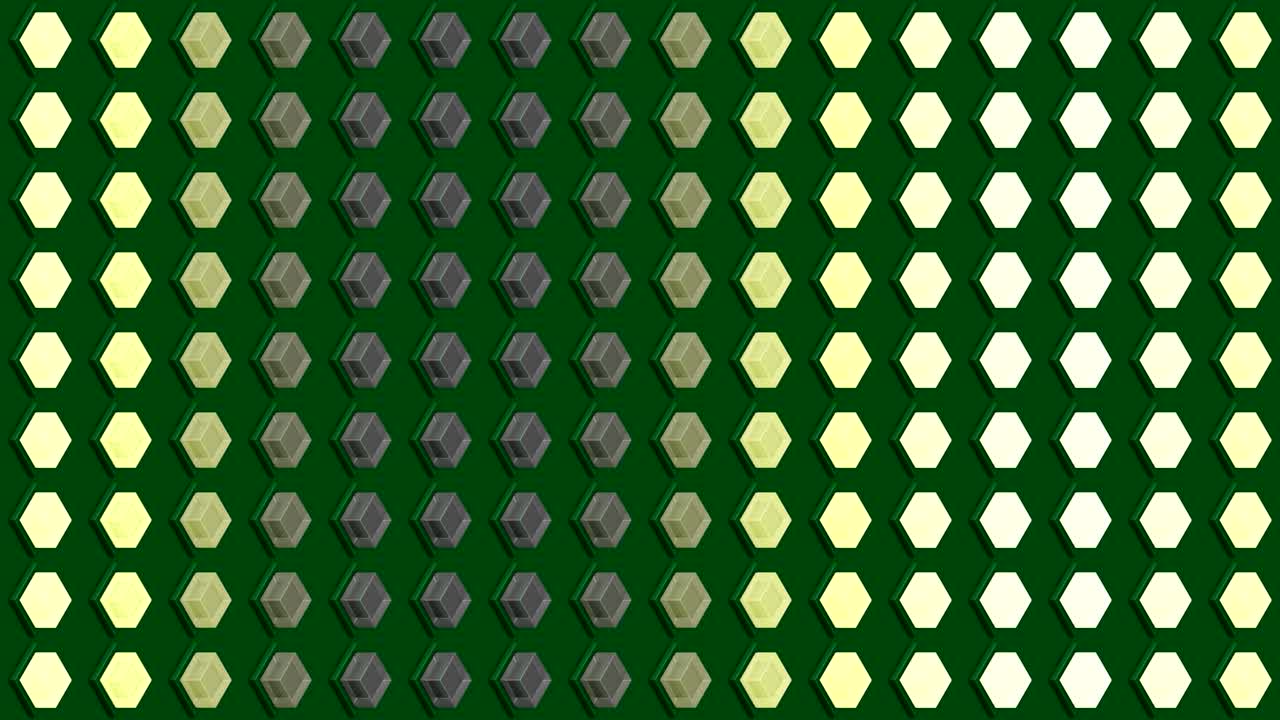 fondo isométrico abstracto cubos luces bombillas onda vertical parpadeante