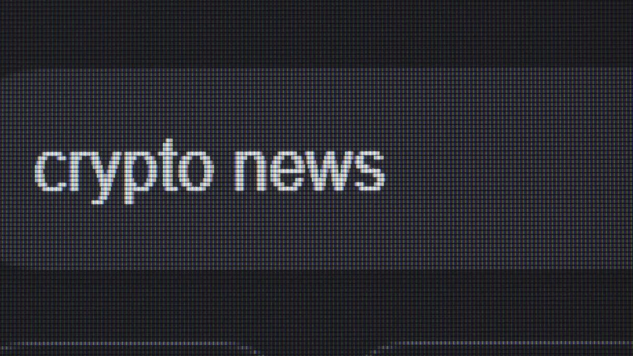 Crypto and Crypto News on a Screen