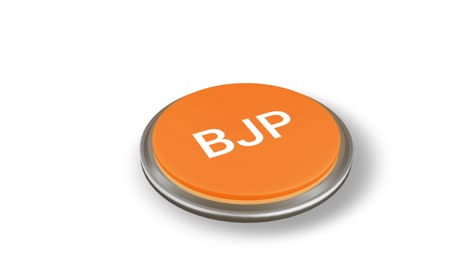 botón del partido político bjp