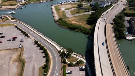 Aerial-of-Virginia-Beach,-Virginia