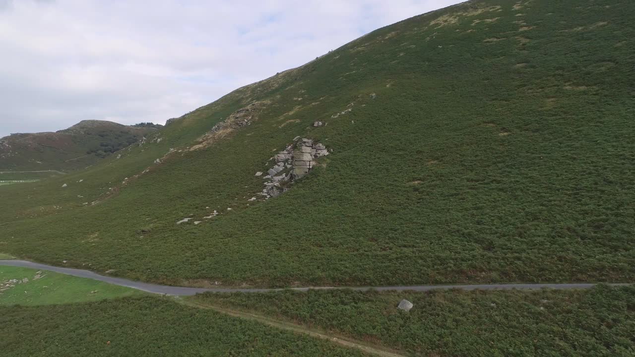 Scenic hillside landscape