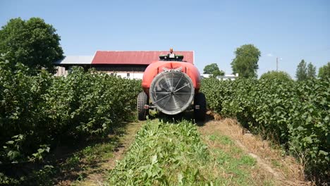 cosmic sprayer on the currant field