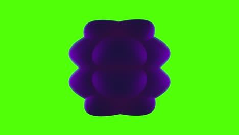 -lazo púrpura abstracto -1080p -animación 3d