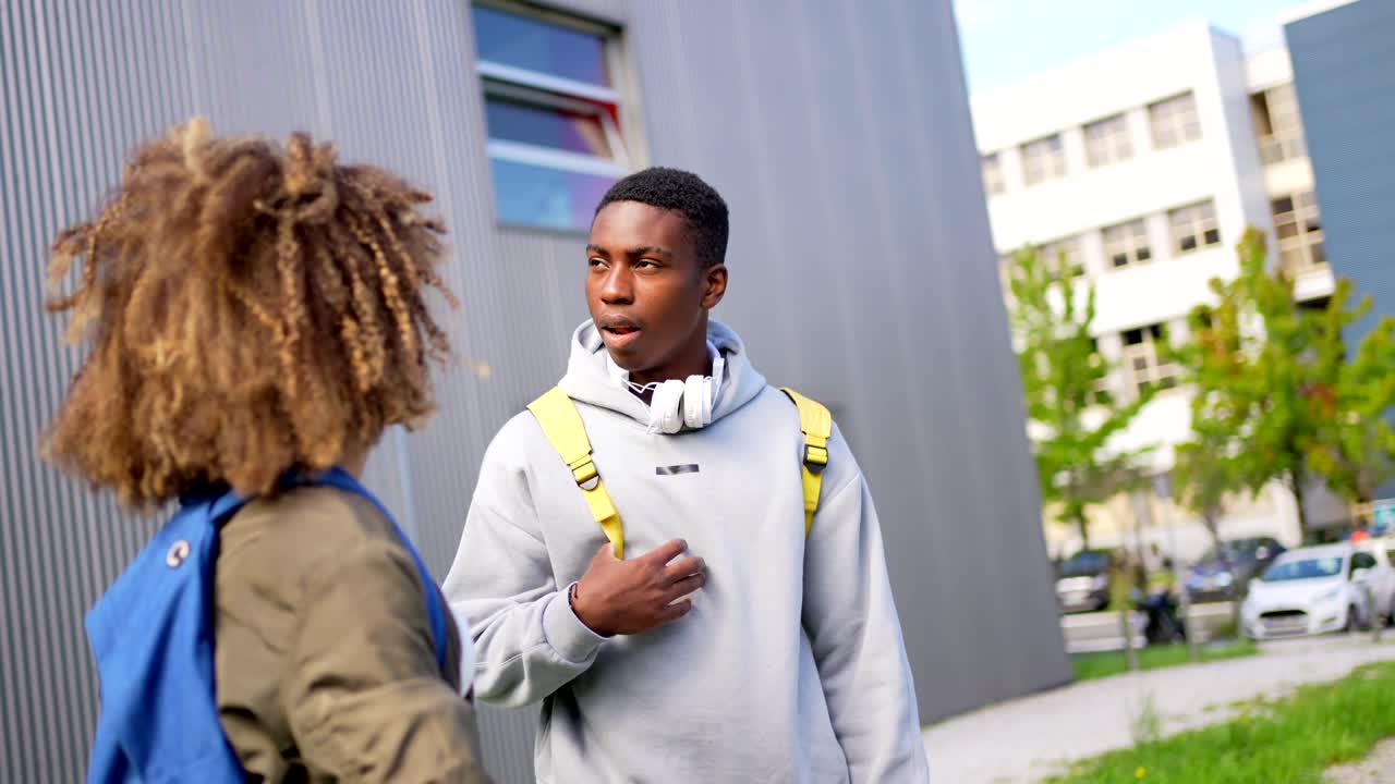 Students on University Campus