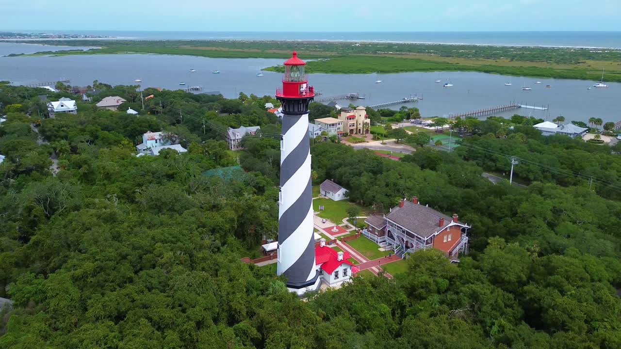 An awesome drone video of the St. Augustine Lighthouse in America's oldest city.