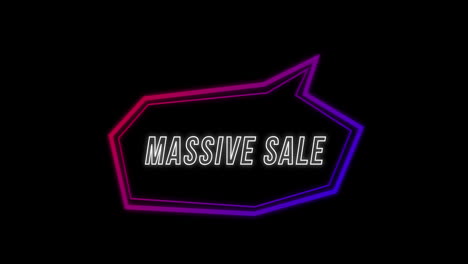 Massive-Sale-advertisement-in-Retro-Eighties-concept