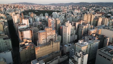 Antena-Sobre-La-Ciudad-De-Porto-Alegre,-Brasil