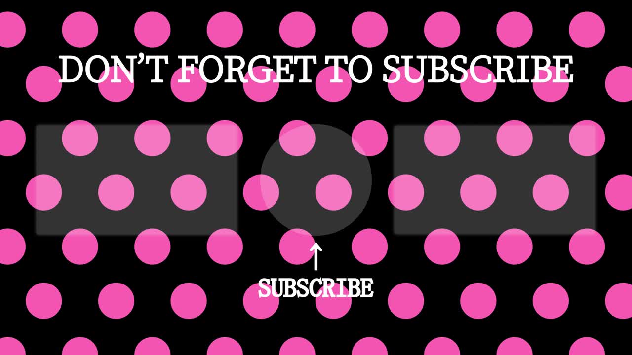 작은 점 배경 엔드 카드 엔딩 스크린 모션 그래픽