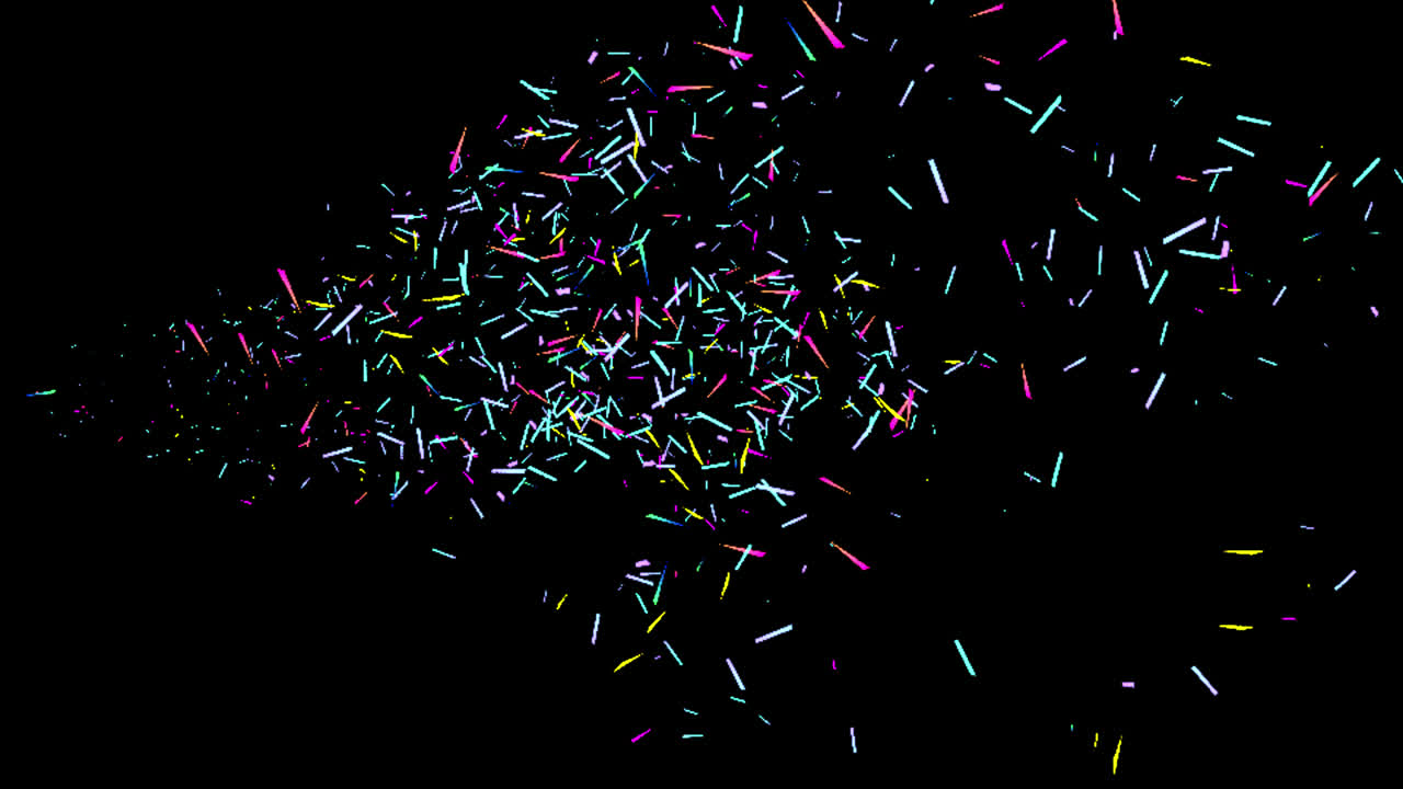 Colorful Confetti Explosion