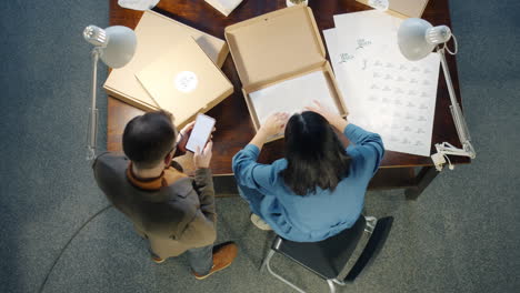 team working on order fulfillment