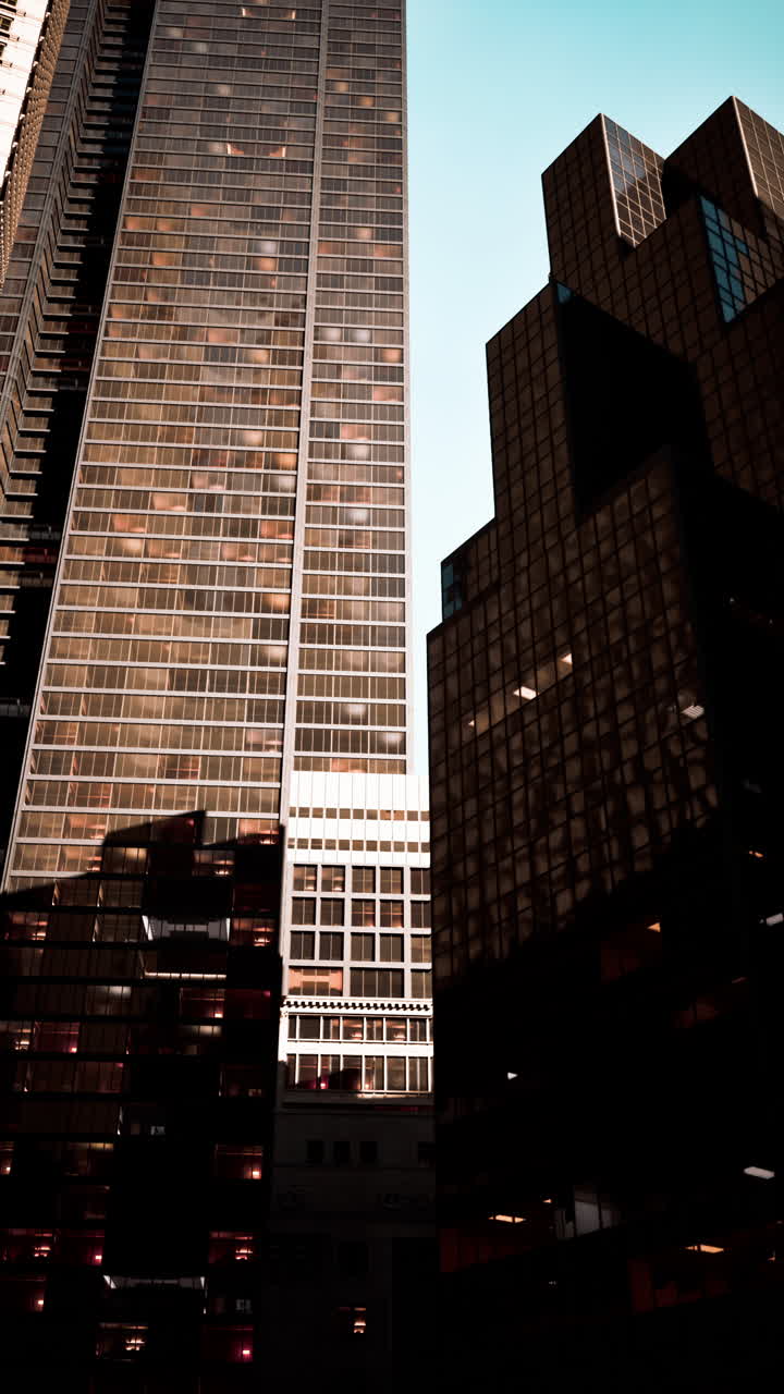 rascacielos altos en la ciudad