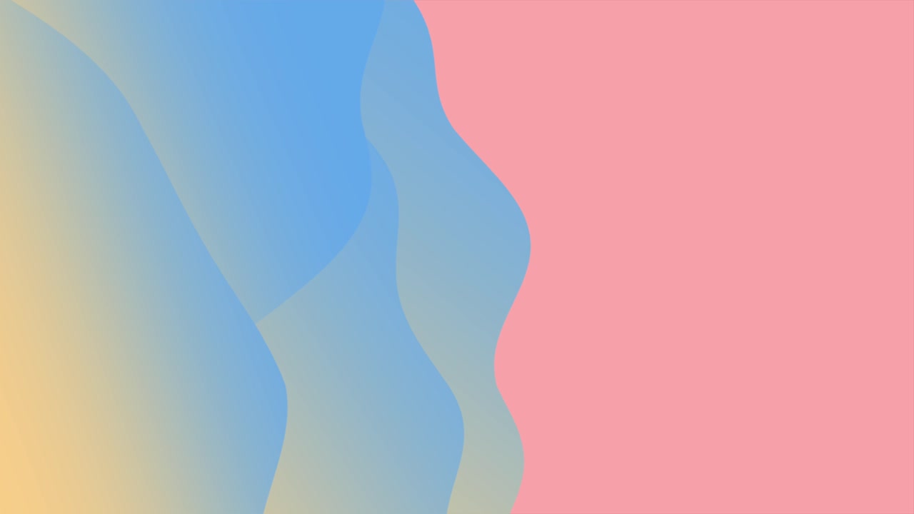 다채로운 유행 라인 파도 미적 다채로운 물결 모양의 youtube 비디오 배경 애니메이션 만화 4k