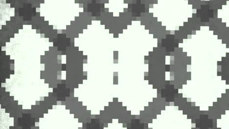 Monochrome-grid-pattern-creates-intricate-repetitive-design