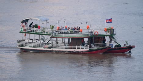 sunset river cruise in cambodia