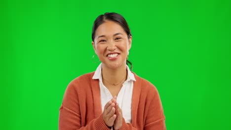 Teacher,-report-card-and-woman-on-green-screen