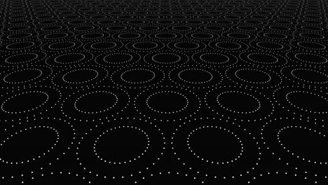 black pattern of interest circles