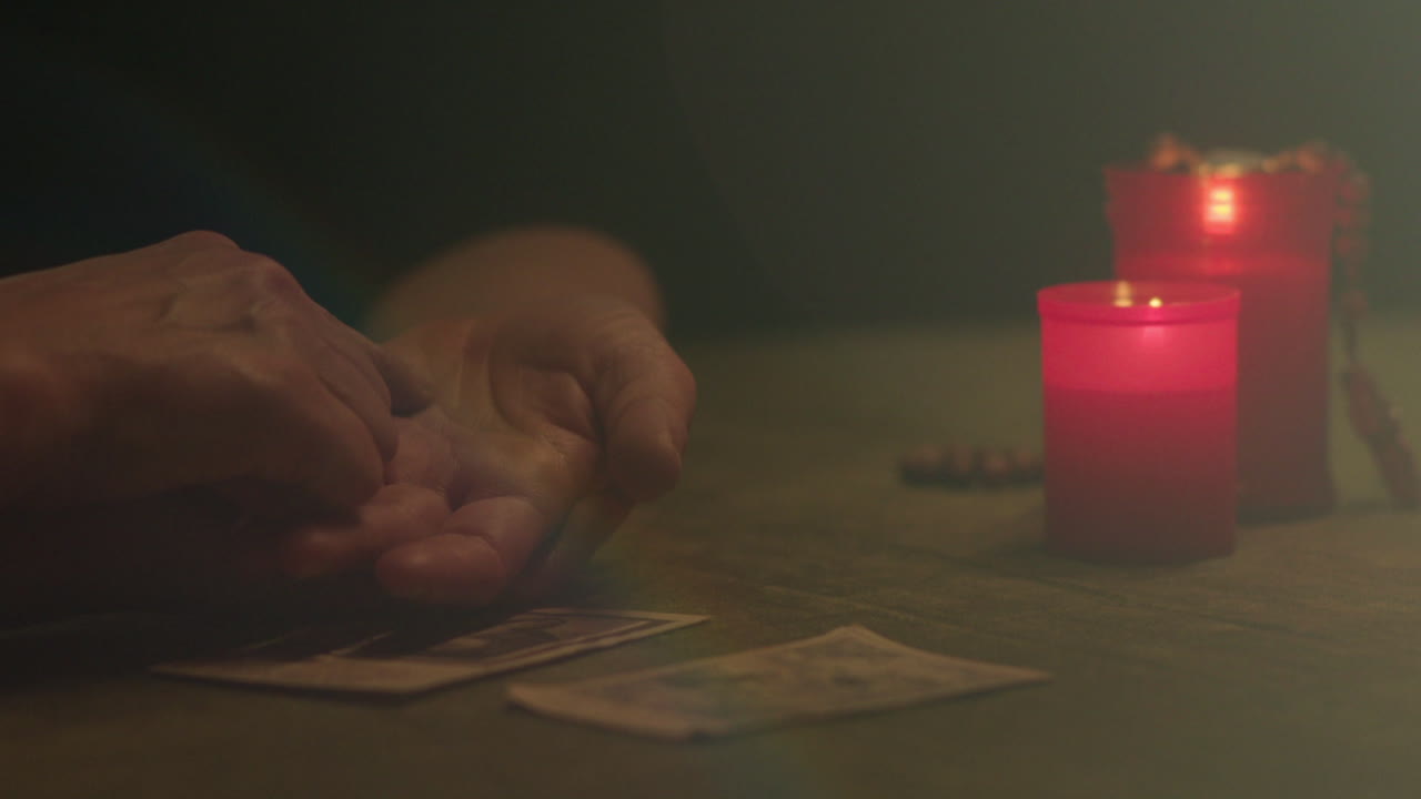 Palm Reading with Candles