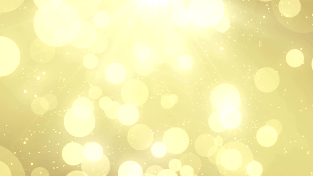 입자 금 반이는 보케상 먼지 추상적인 배경 루프