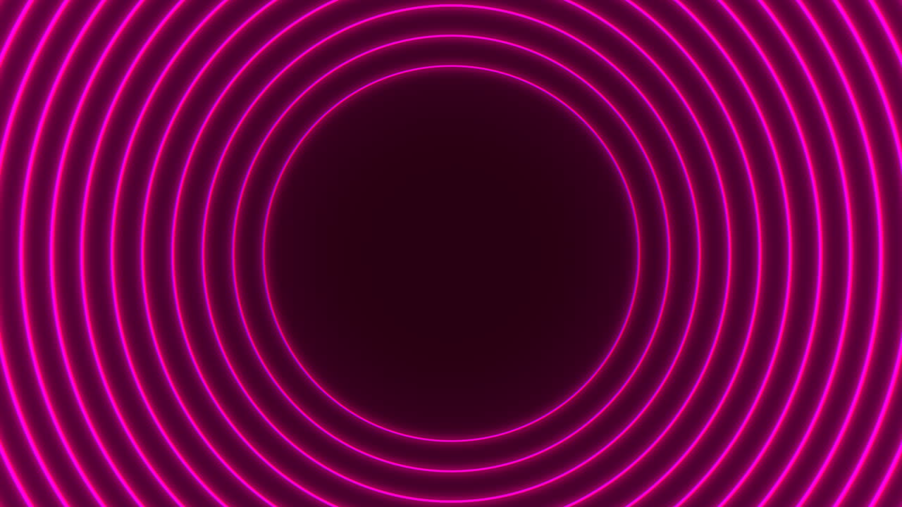 las líneas púrpuras hipnotizantes crean un patrón circular futurista