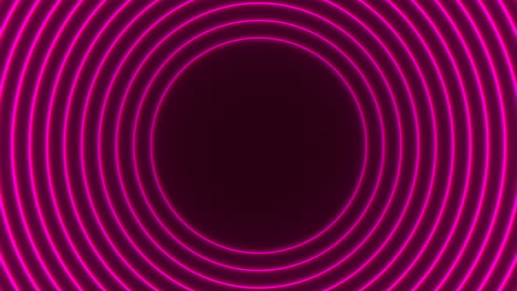 mesmerizing purple lines create futuristic circular pattern