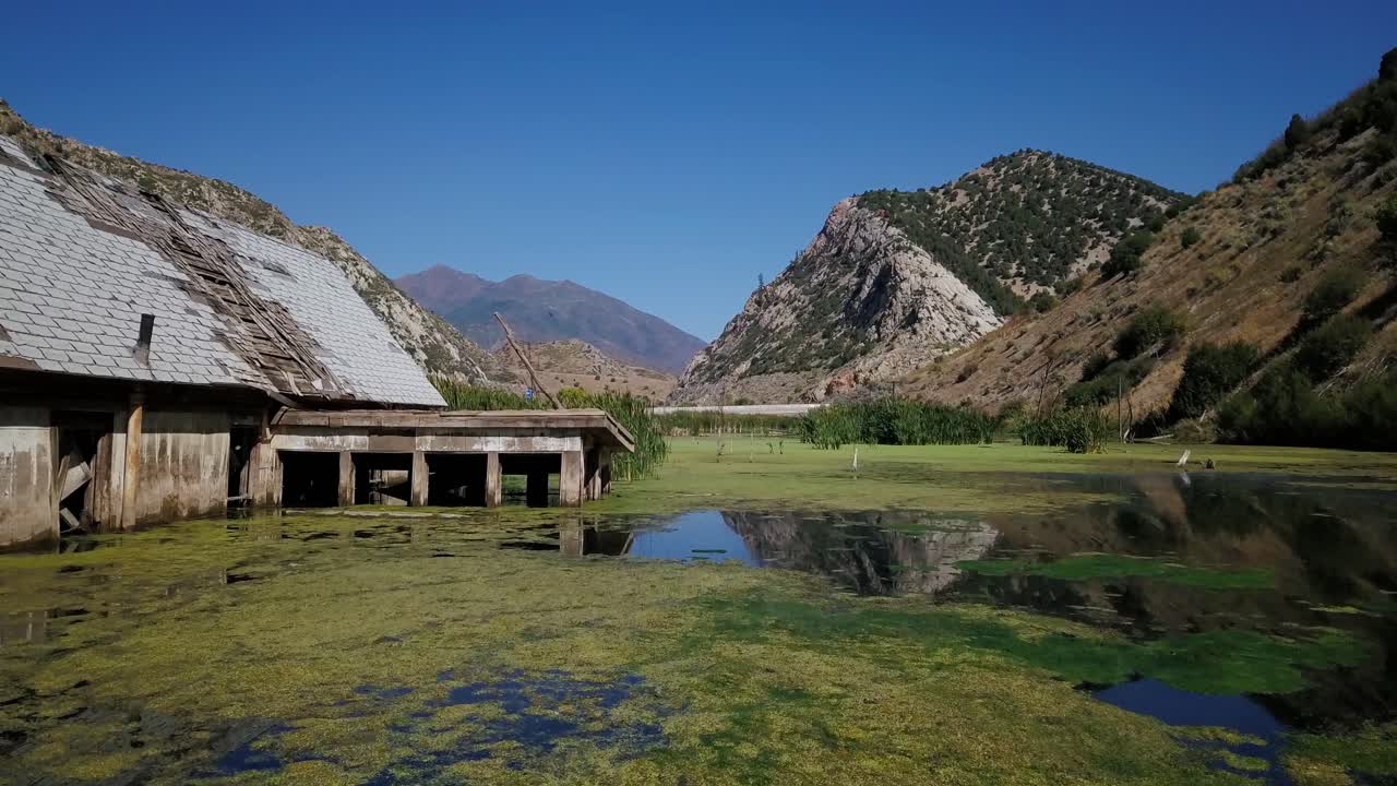 Città fantasma abbandonata di Thistle, UT