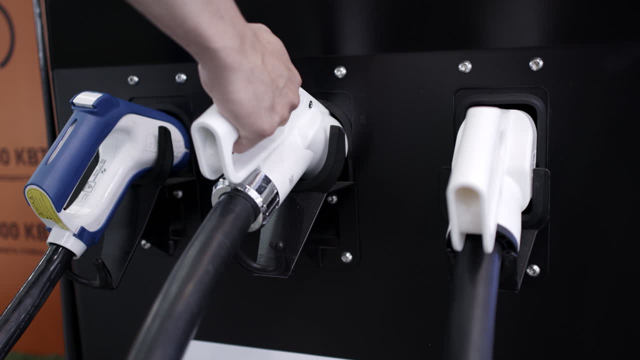 Станция зарядки электромобиля