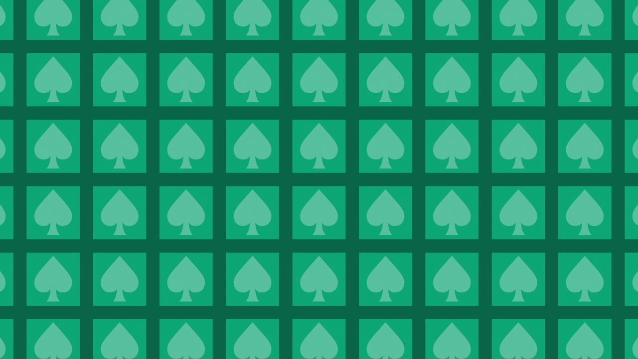Motivo a Carte da Gioco di Picche