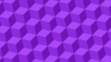 purple 3d cube pattern