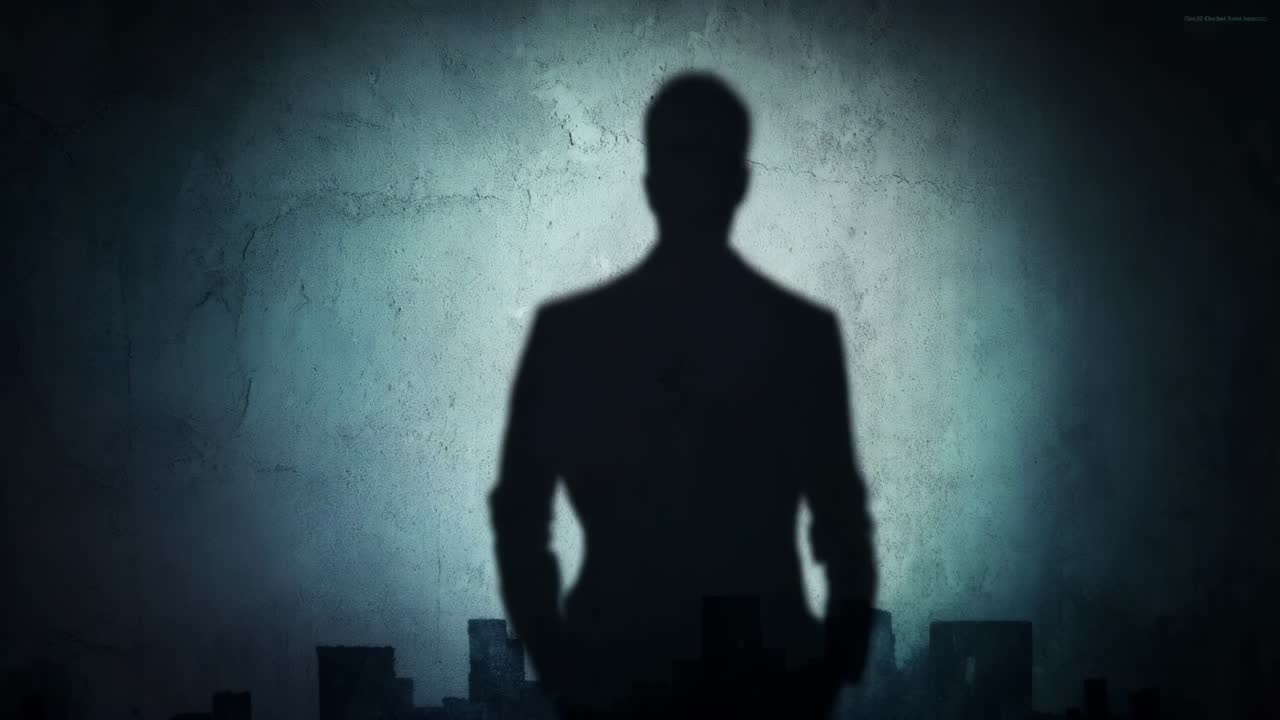 사업가의 그림자