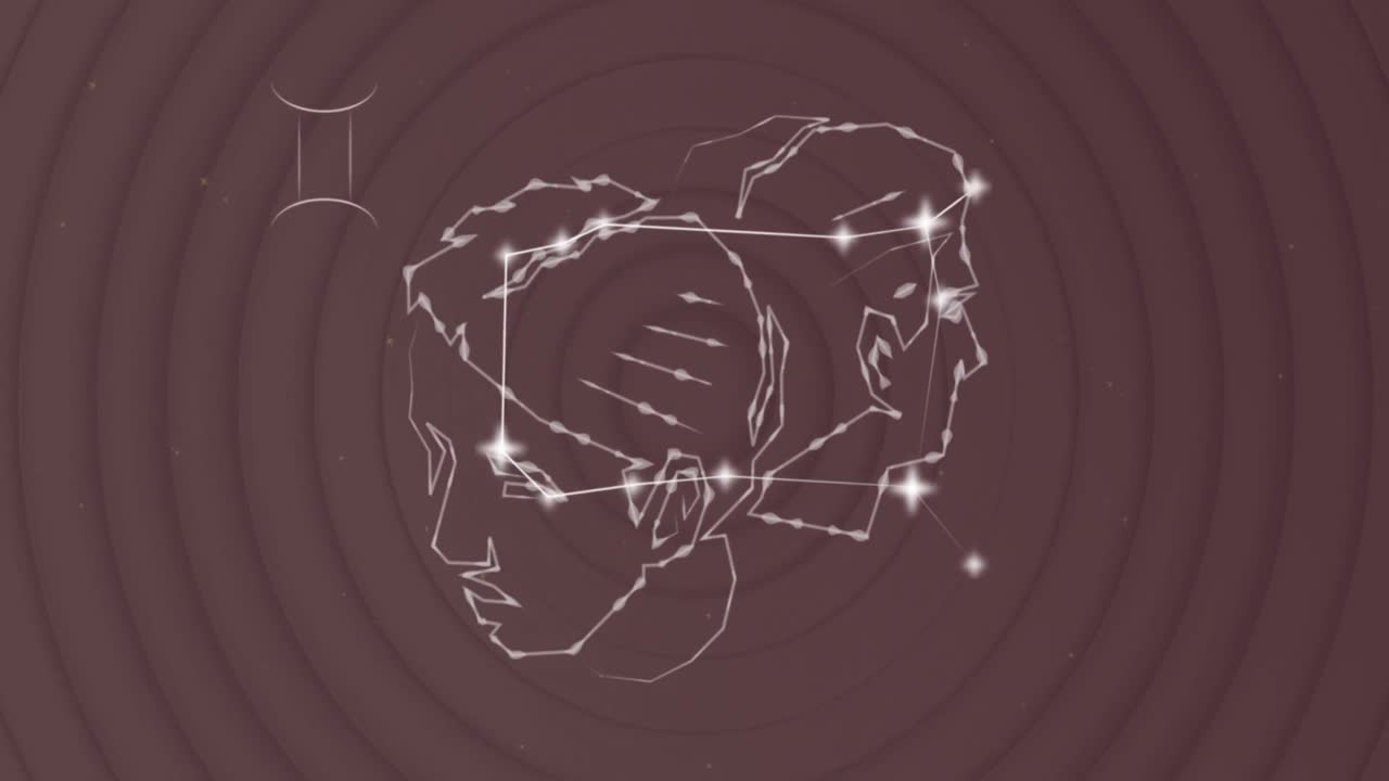 반 ⁇ 이는 별들과 함께  ⁇ 둥이 별 표지판의 애니메이션