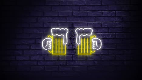 Led-light-beer-signage