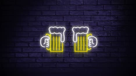 led light beer signage