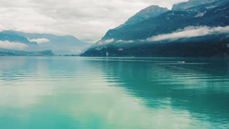 Rising-view-of-beautiful-blue-lake