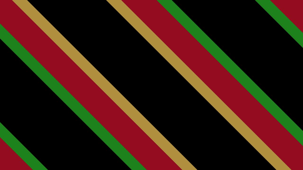 Animation consisting of intersected colored stripes.