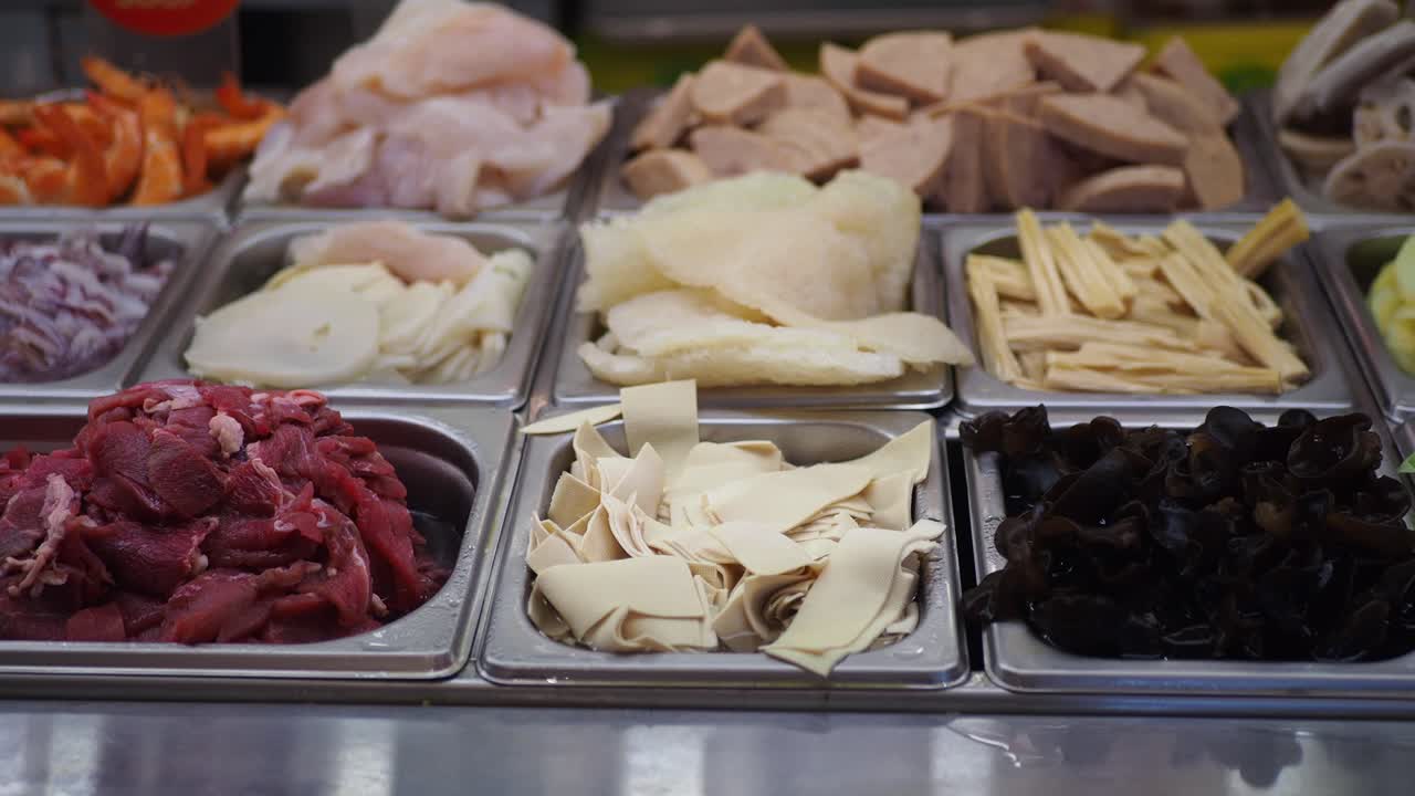 Selection of Raw Food Ingredients